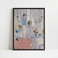 Framed Canvas - Framed canvas in black frame
