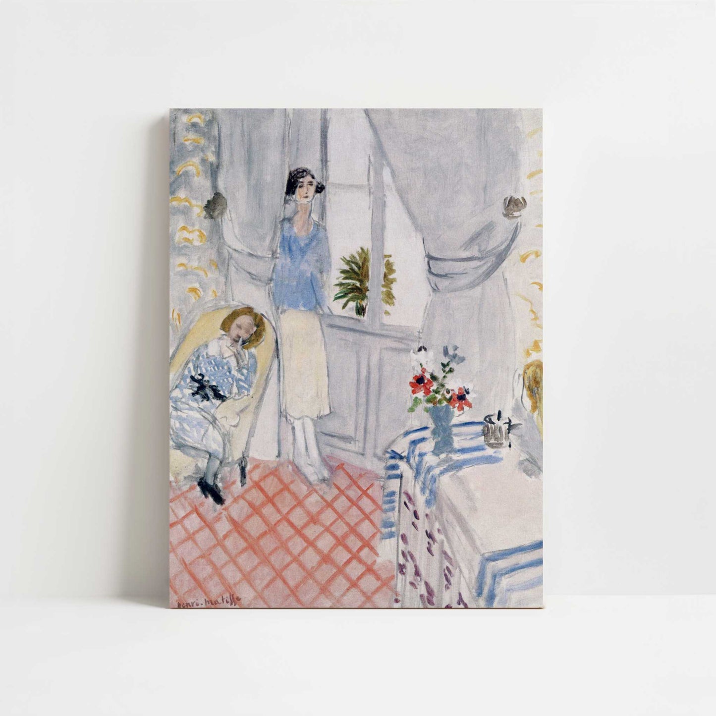 The Boudoir (1921) by Henri Matisse – Art Print - Unframed art print