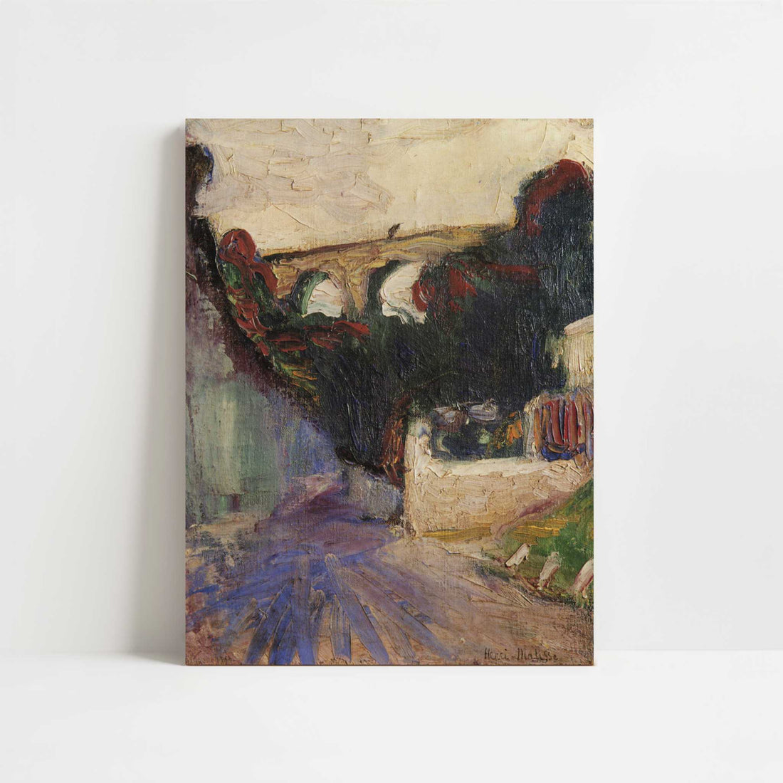 The Bridge (1898) by Henri Matisse – Art Print - Unframed art print