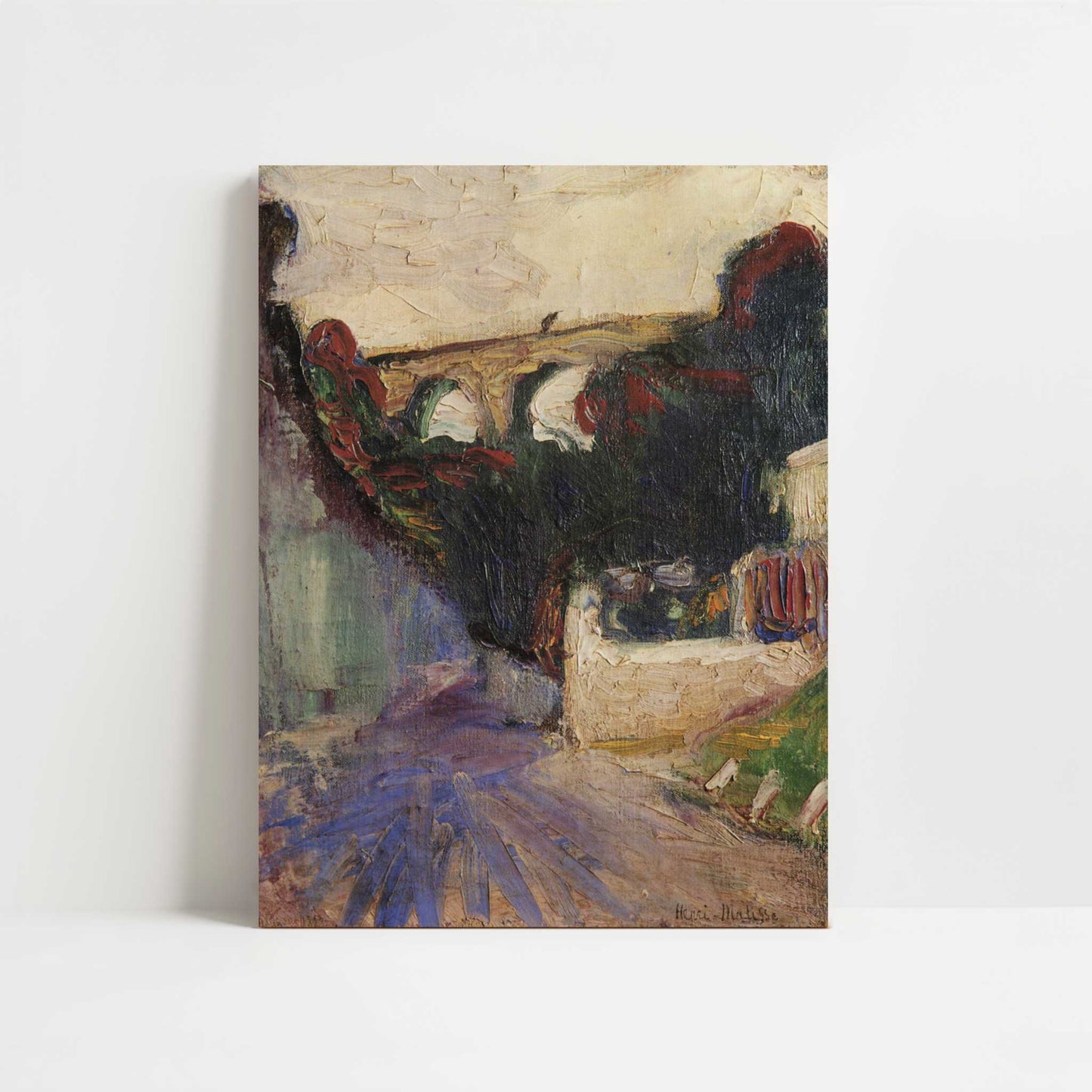 The Bridge (1898) by Henri Matisse – Art Print - Unframed art print