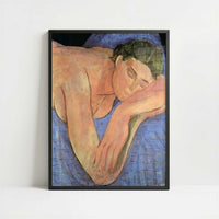 The Dream (1935) by Henri Matisse – Art Print - Art print in black frame