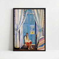 Framed Canvas - Framed canvas in black frame