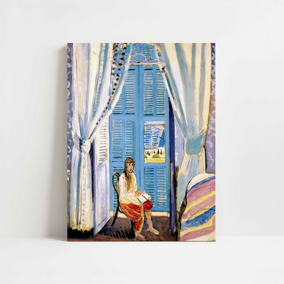 The French Window at Nice (1919) by Henri Matisse – Art Print - Unframed art print
