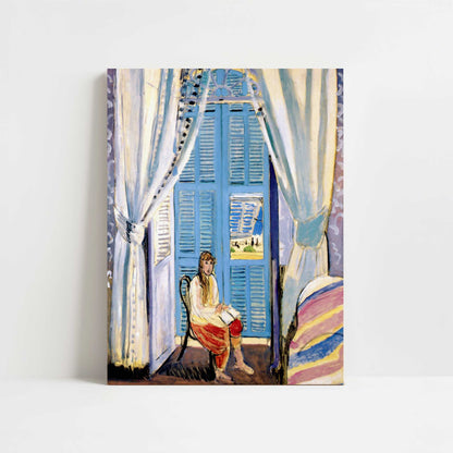The French Window at Nice (1919) by Henri Matisse – Art Print - Unframed art print
