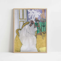 The Gandoura (1939) by Henri Matisse – Art Print - Art print in oak frame