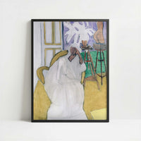 The Gandoura (1939) by Henri Matisse – Art Print - Art print in black frame