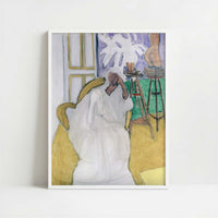The Gandoura (1939) by Henri Matisse – Art Print - Art print in white frame