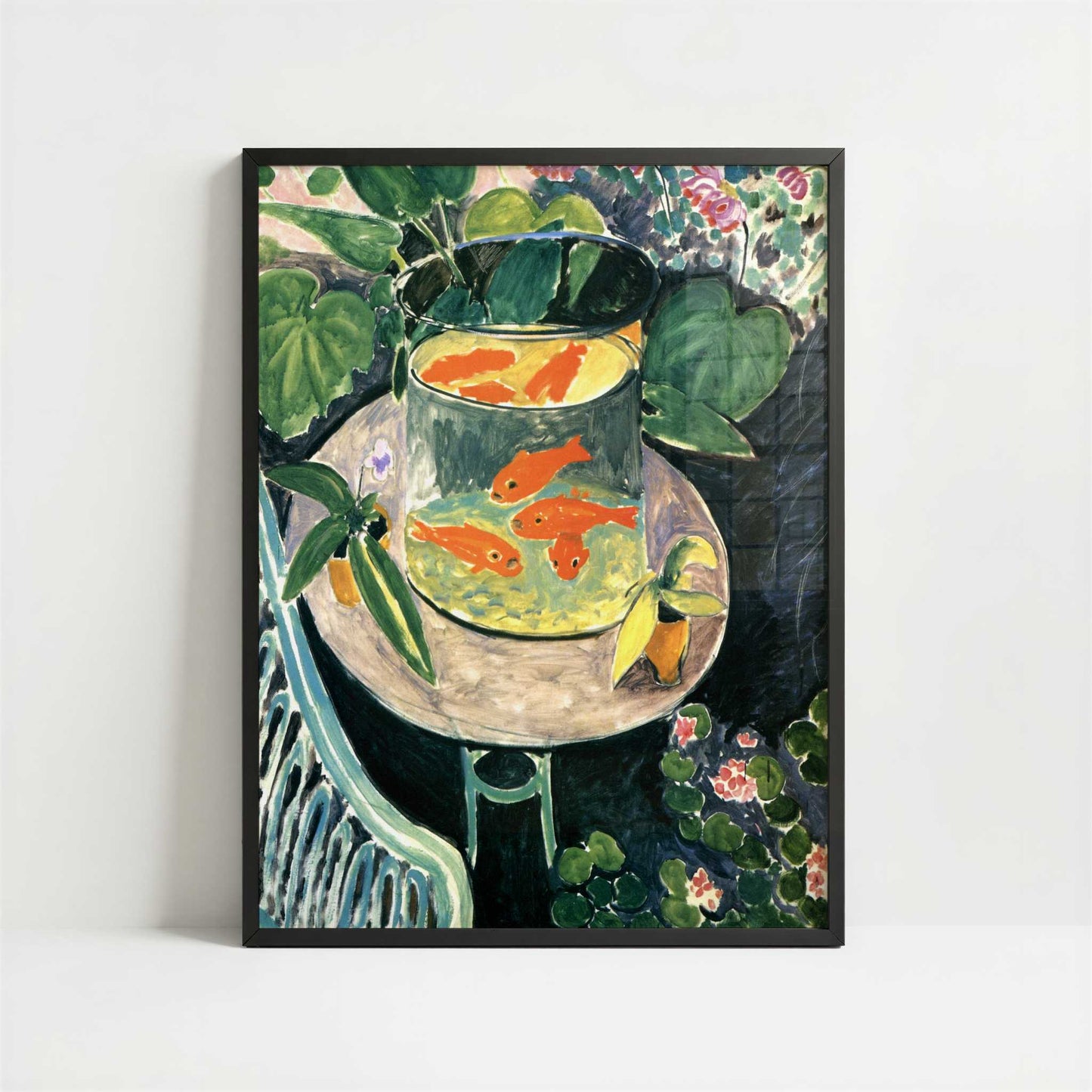 The Goldfish (1912) by Henri Matisse – Art Print - Art print in black frame