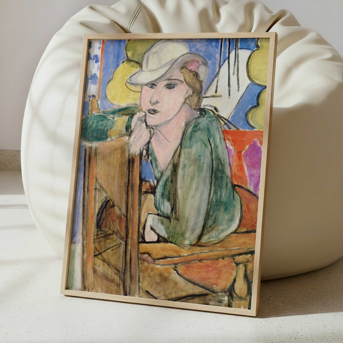 The Green Blouse (1936) by Henri Matisse – Art Print - Interior inspiration