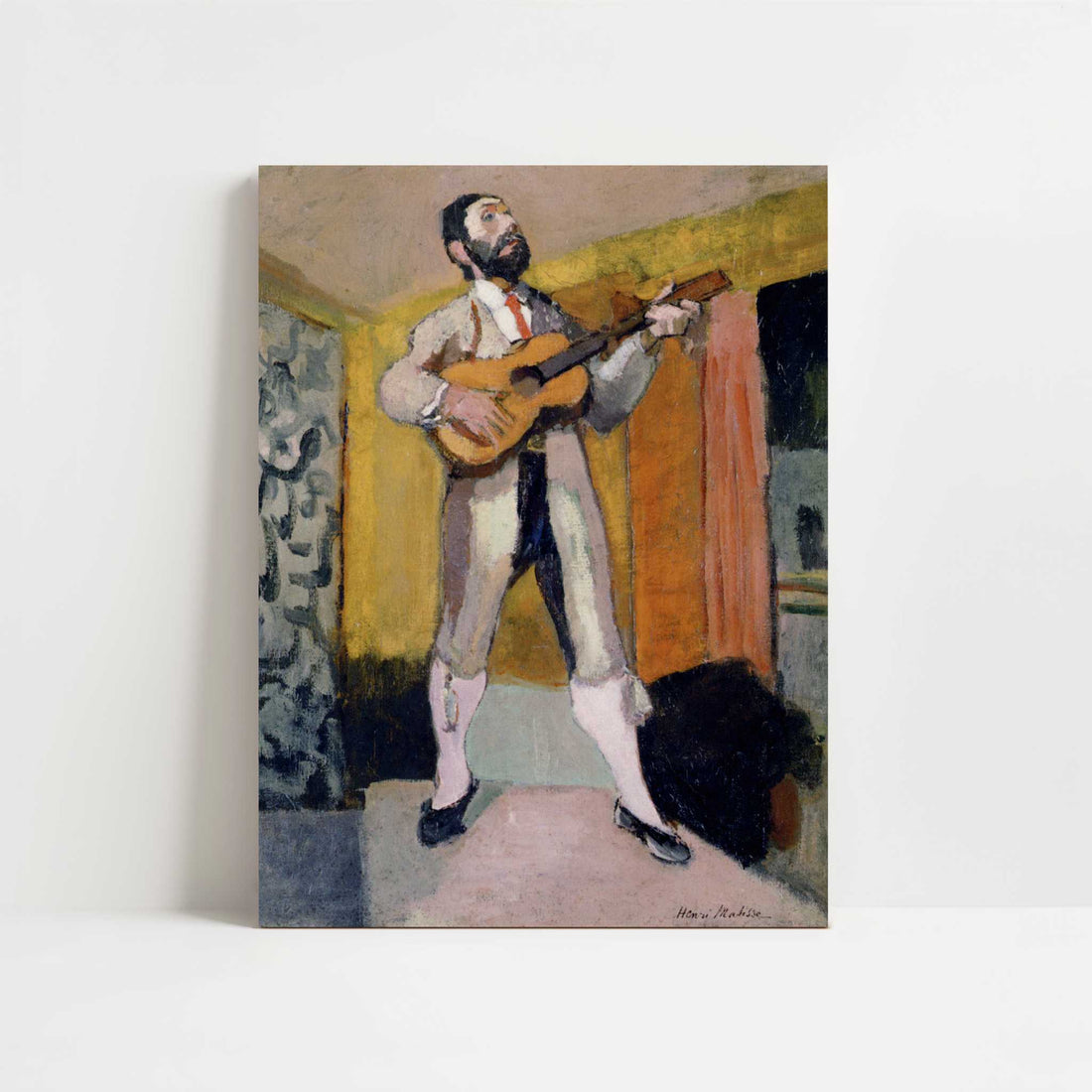The Guitarist (1903) by Henri Matisse – Art Print - Unframed art print