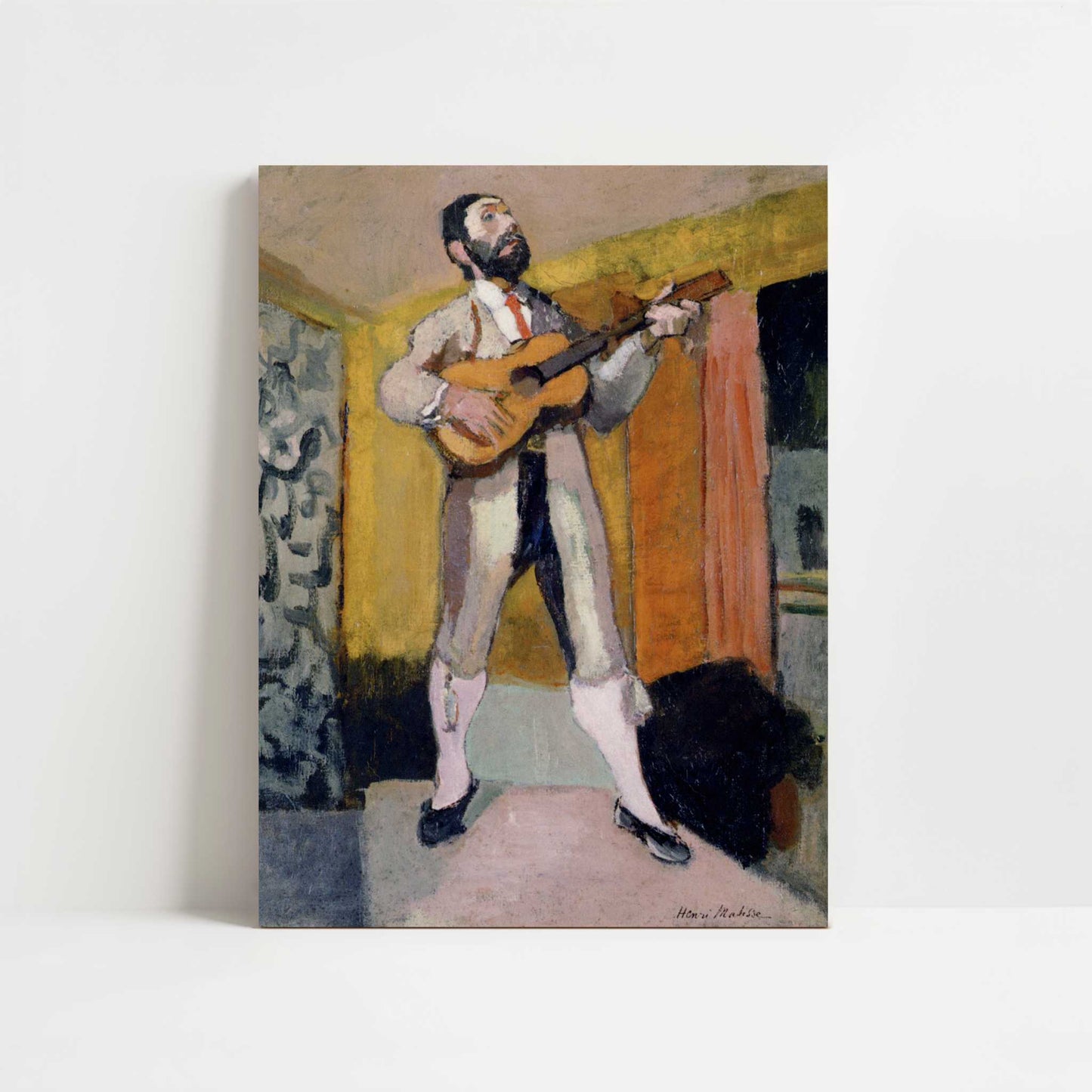 The Guitarist (1903) by Henri Matisse – Art Print - Unframed art print