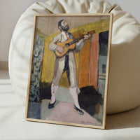 The Guitarist (1903) by Henri Matisse – Art Print - Interior inspiration