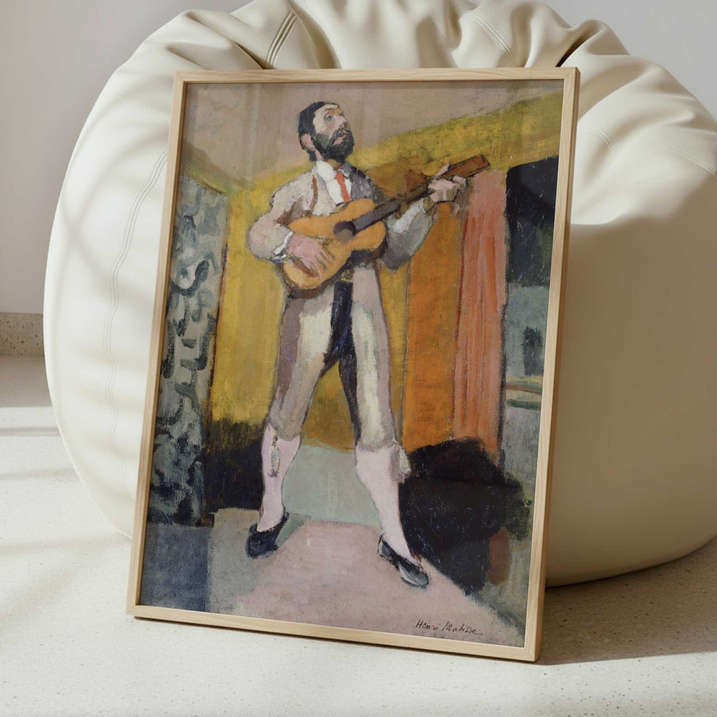 The Guitarist (1903) by Henri Matisse – Art Print - Interior inspiration
