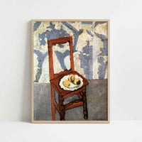 The Lorrain Chair (1919) by Henri Matisse – Art Print - Art print in oak frame
