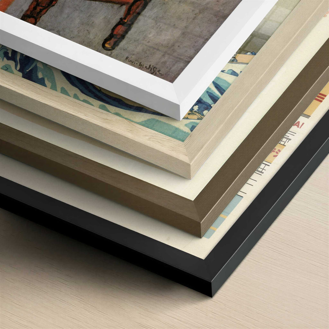 The Lorrain Chair (1919) by Henri Matisse – Art Print - Close-up detail of the different frames