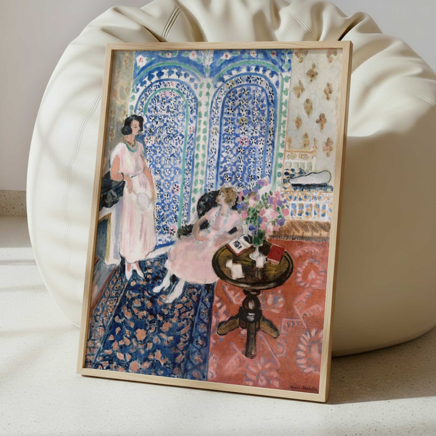 The Moorish Screen (1921) by Henri Matisse – Art Print - Interior inspiration