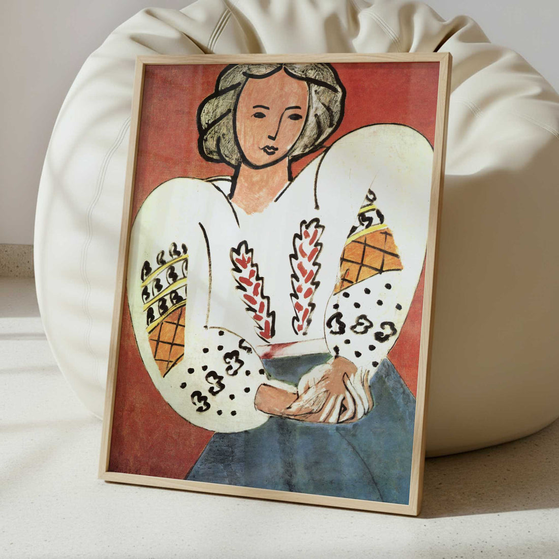 The Rumanian Blouse (1940) by Henri Matisse – Art Print - Interior inspiration