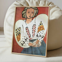 The Rumanian Blouse (1940) by Henri Matisse – Art Print - Interior inspiration