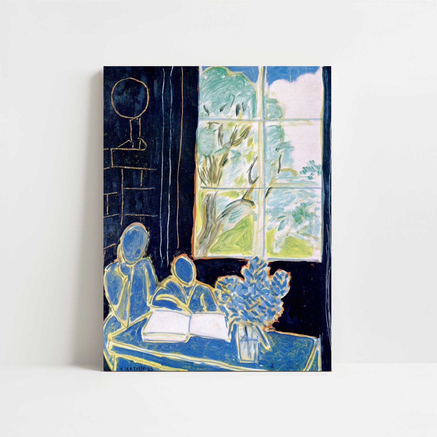 The Silence Living in Houses (1947) by Henri Matisse – Art Print - Unframed art print