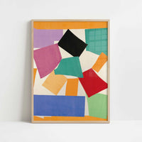 The Snail (1953) by Henri Matisse – Art Print - Art print in oak frame