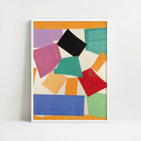 The Snail (1953) by Henri Matisse – Art Print - Art print in white frame