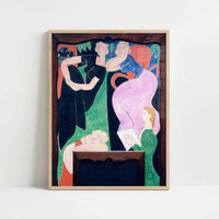 The Song (1938) by Henri Matisse – Art Print - Art print in oak frame