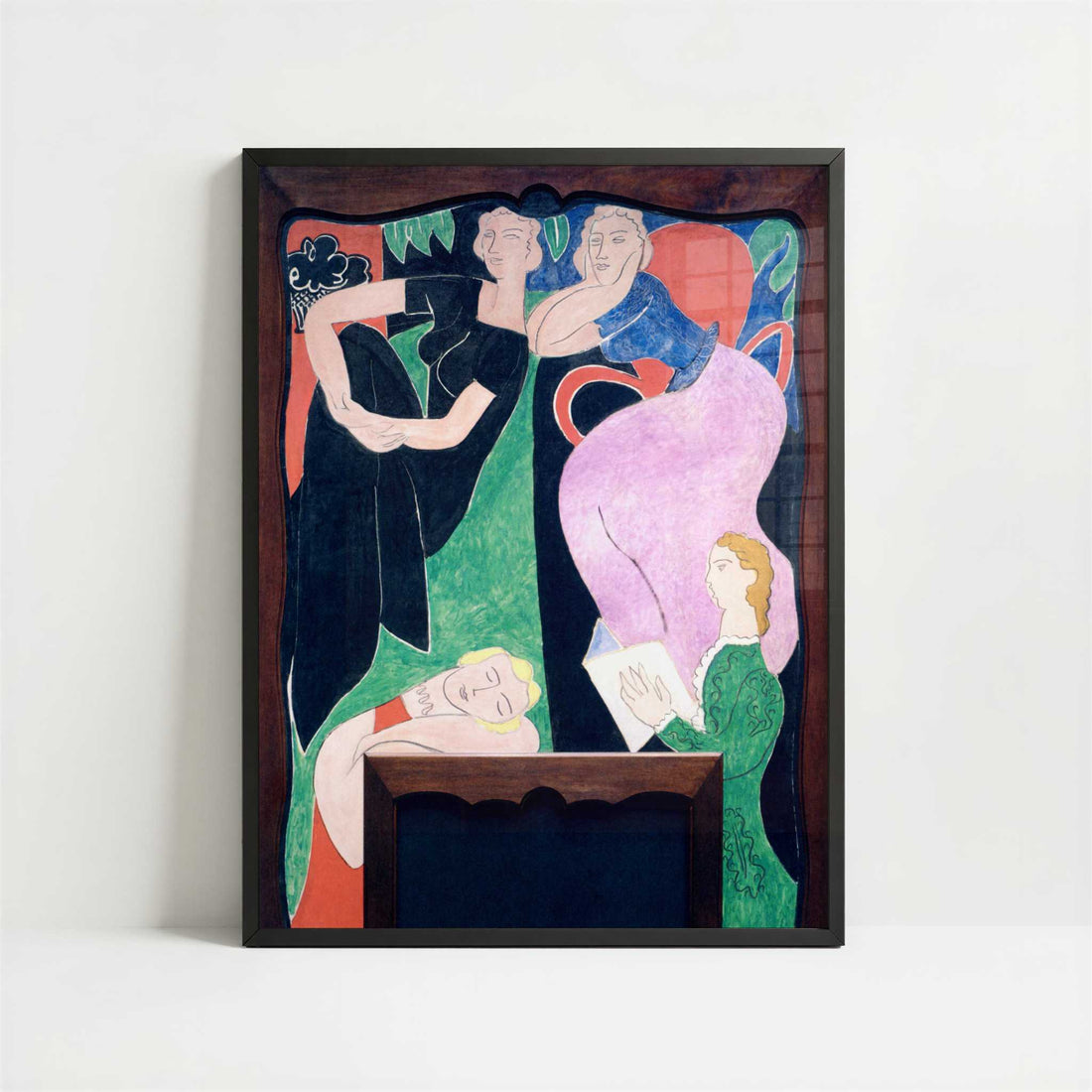 The Song (1938) by Henri Matisse – Art Print - Art print in black frame