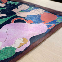 The Song (1938) by Henri Matisse – Art Print - Close-up detail of the art print