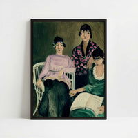 Framed Canvas - Framed canvas in black frame