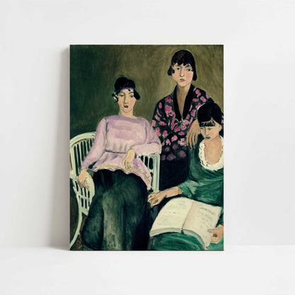 The Three Sisters (1917) by Henri Matisse – Art Print - Unframed art print