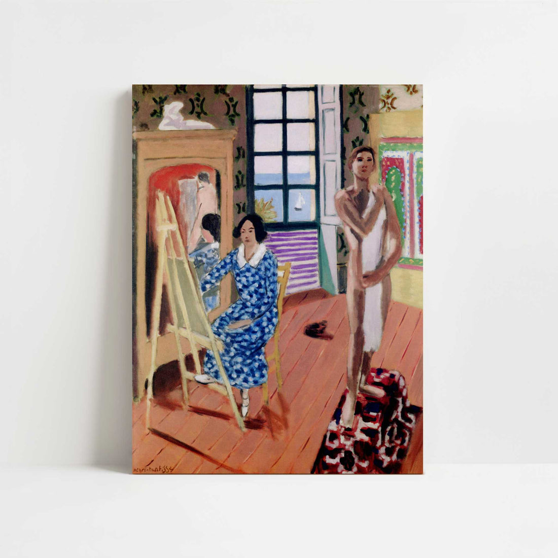 The Three o'Clock Sitting (1924) by Henri Matisse – Art Print - Unframed art print