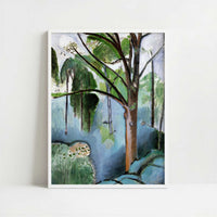 Tree near Trivaux Pond (1916-17) by Henri Matisse – Art Print - Art print in white frame