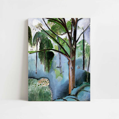 Tree near Trivaux Pond (1916-17) by Henri Matisse – Art Print - Unframed art print