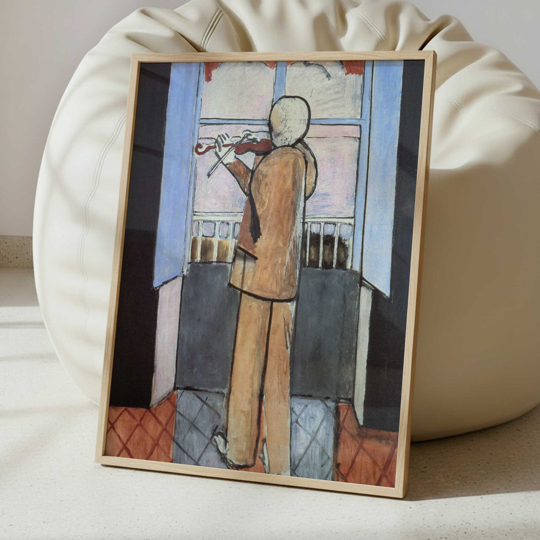 Violinist at the Window (1917-18) by Henri Matisse – Art Print - Interior inspiration
