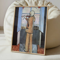 Violinist at the Window (1917-18) by Henri Matisse – Art Print - Interior inspiration