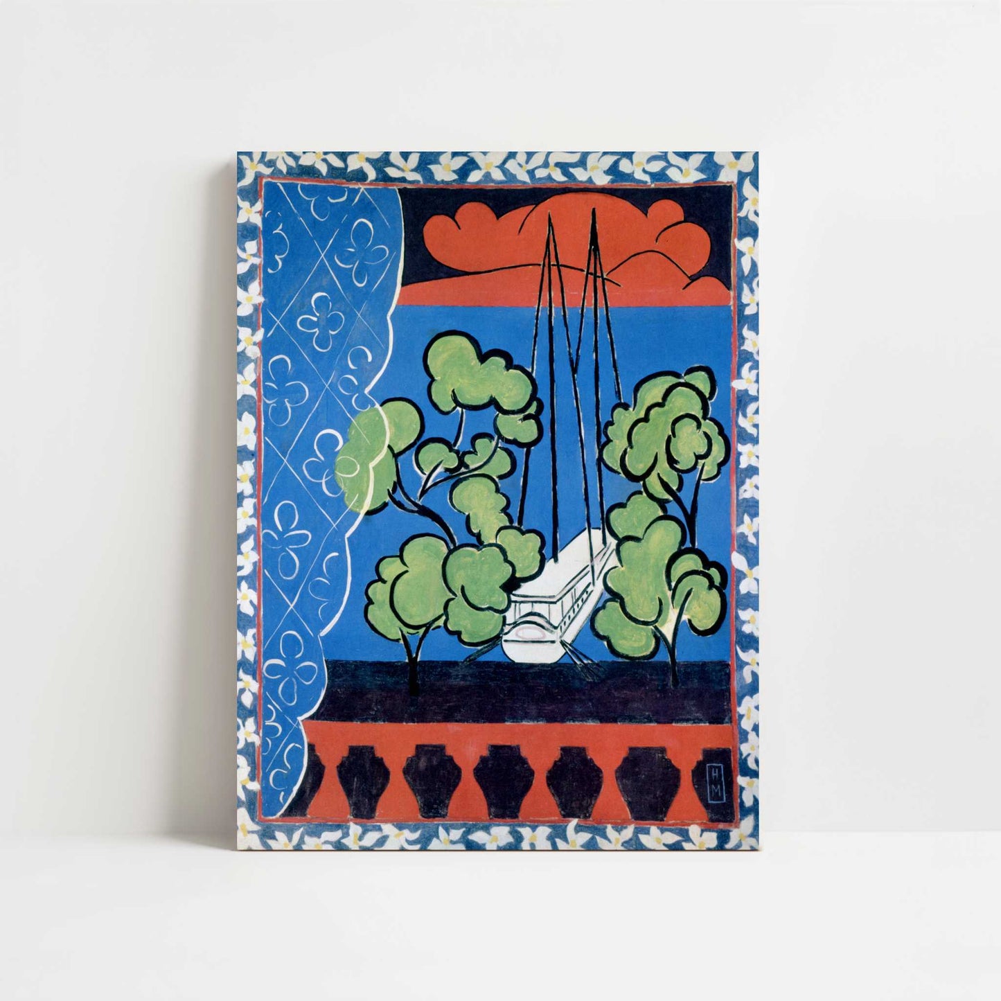 Window at Tahiti II (1935) by Henri Matisse – Art Print - Unframed art print