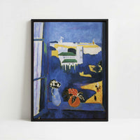 Framed Canvas - Framed canvas in black frame