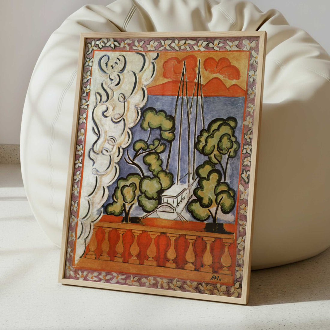 Window in Tahiti (1935-6) by Henri Matisse – Art Print - Interior inspiration