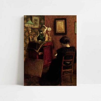 Woman Reading (c.1894) by Henri Matisse – Art Print - Unframed art print