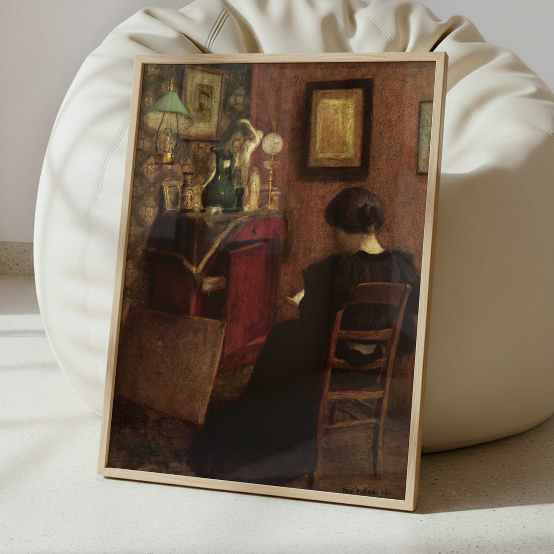 Woman Reading (c.1894) by Henri Matisse – Art Print - Interior inspiration