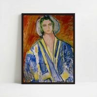 Framed Canvas - Framed canvas in black frame