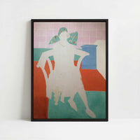 Framed Canvas - Framed canvas in black frame