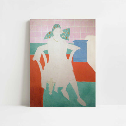 Woman with a Madras Hat (1929) by Henri Matisse – Art Print - Unframed art print
