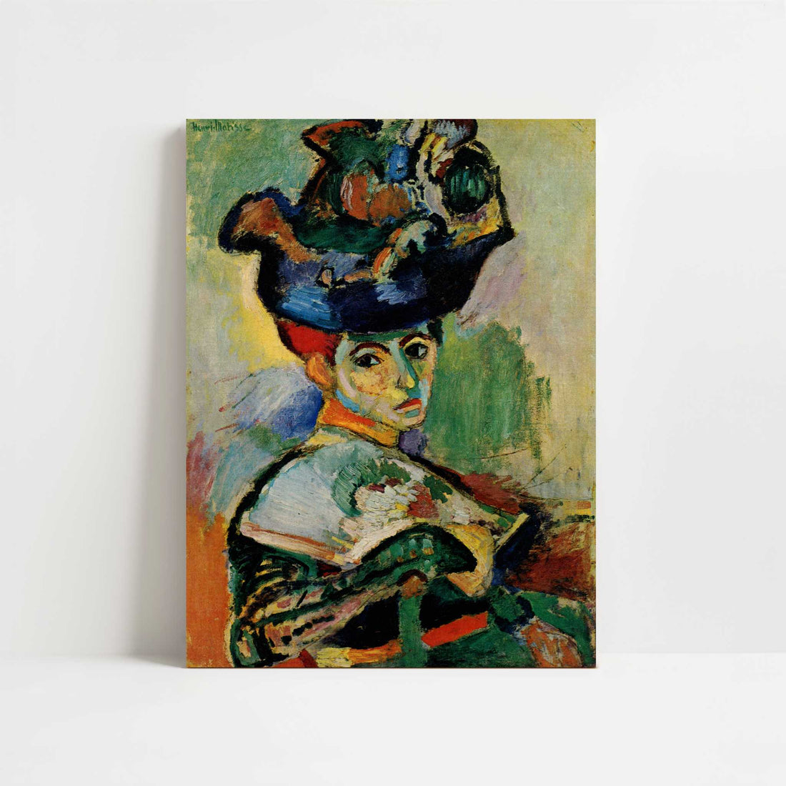 Woman with the Hat (1905) by Henri Matisse – Art Print - Unframed art print