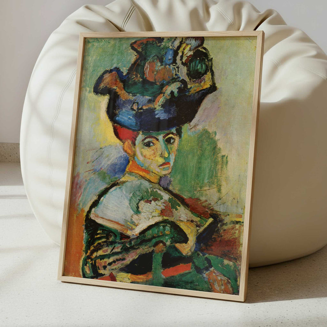 Woman with the Hat (1905) by Henri Matisse – Art Print - Interior inspiration
