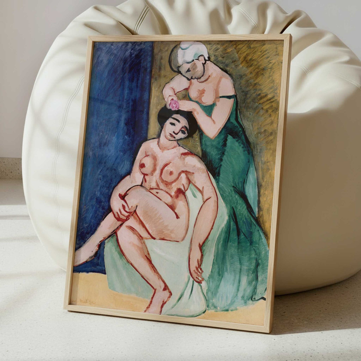 Women at their Toilet (1907) by Henri Matisse – Art Print - Interior inspiration
