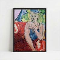 Framed Canvas - Framed canvas in black frame