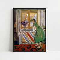 Framed Canvas - Framed canvas in black frame