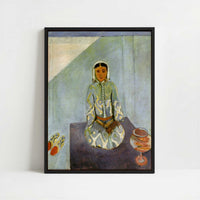 Framed Canvas - Framed canvas in black frame