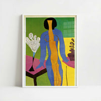 Zulma (1950) by Henri Matisse – Art Print - Art print in white frame